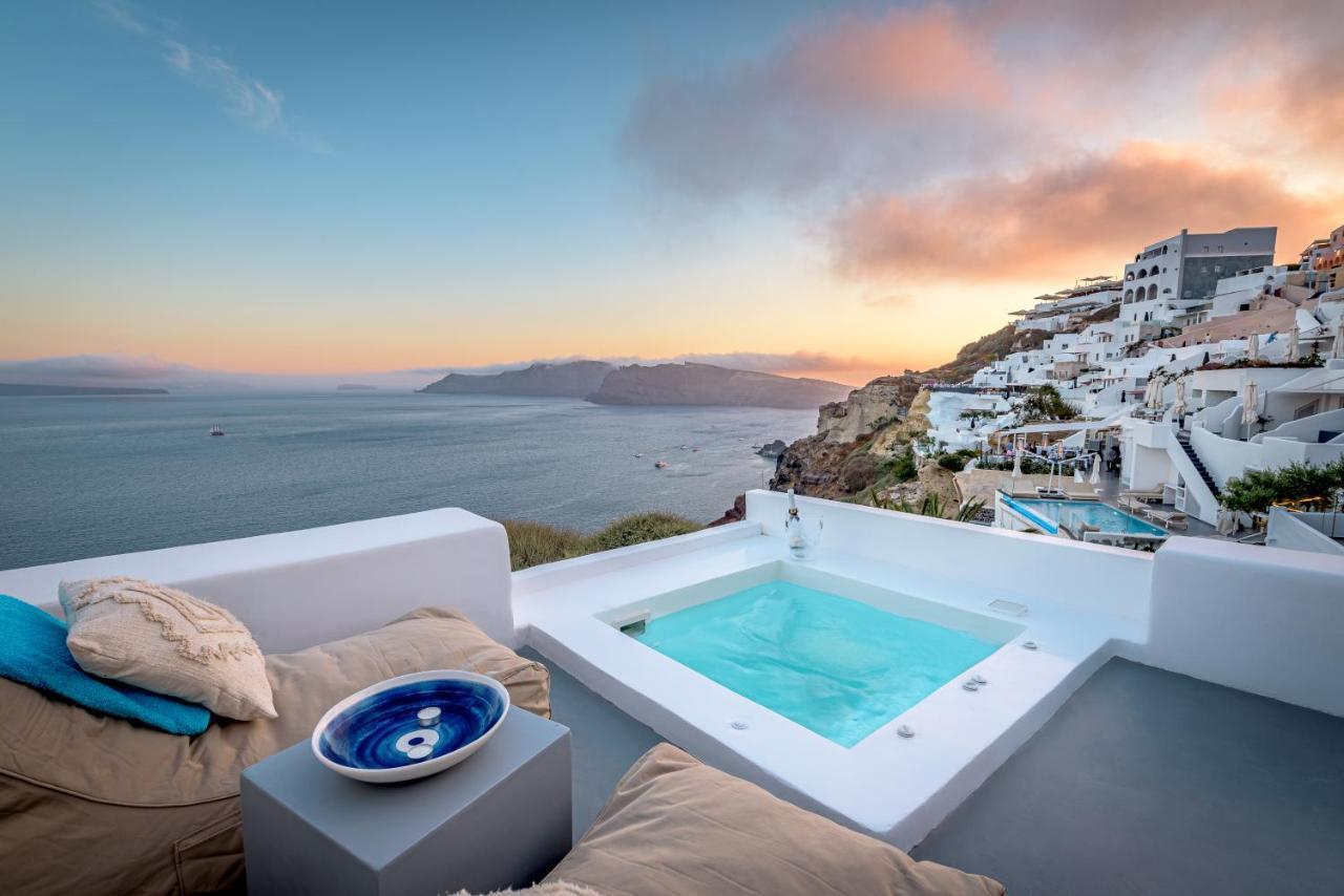 Amazing View Villa Oia With Jacuzzi Zewnętrze zdjęcie