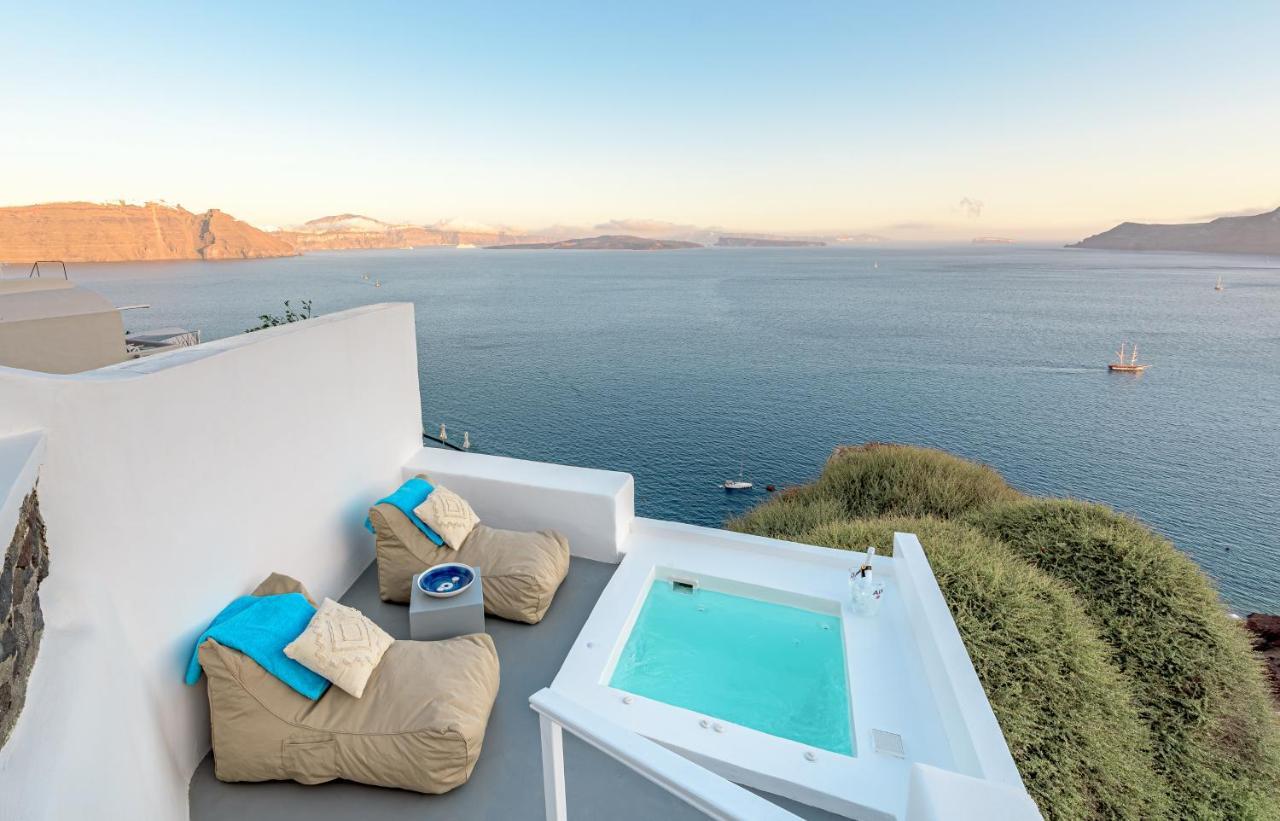 Amazing View Villa Oia With Jacuzzi Zewnętrze zdjęcie