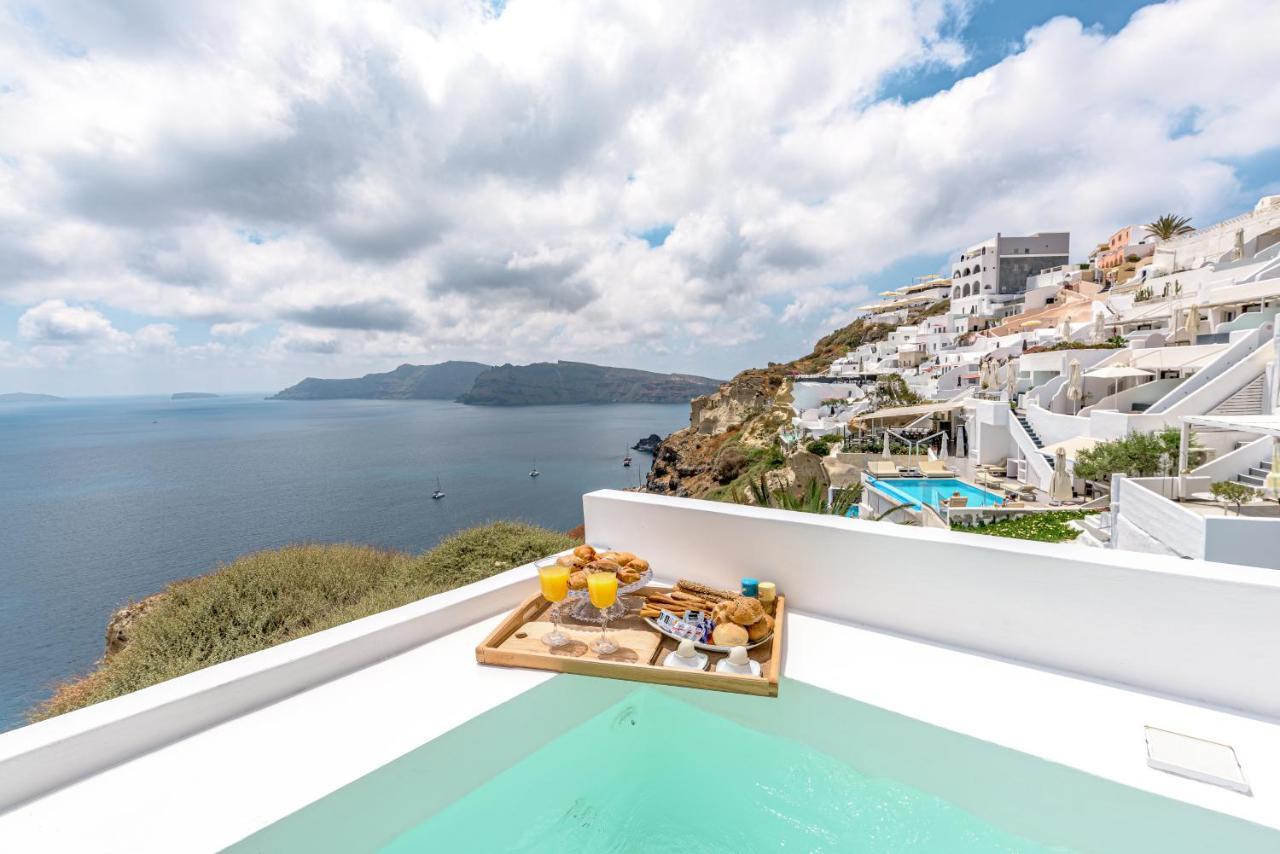 Amazing View Villa Oia With Jacuzzi Zewnętrze zdjęcie