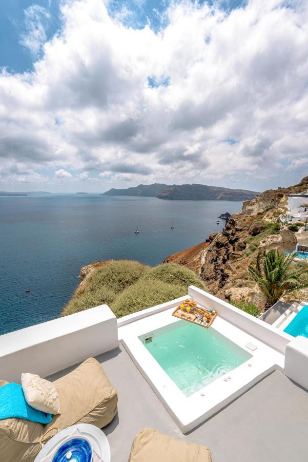 Amazing View Villa Oia With Jacuzzi Zewnętrze zdjęcie